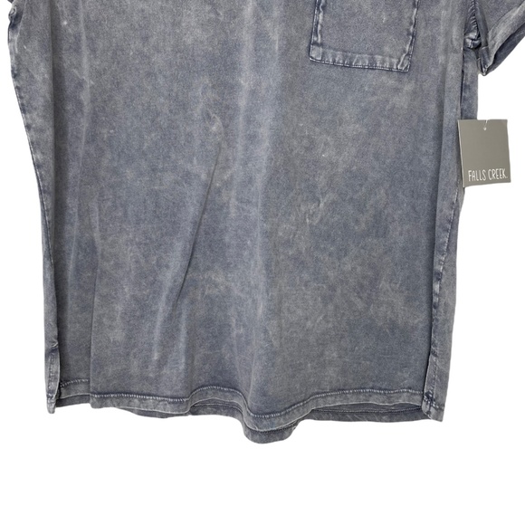 Falls Creek Short Sleeve Washed Faded Tee NWT - Picture 3 of 11